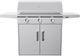 Induction Hardware 36" Stainless Steel Outdoor Built-In Induction Griddle with Cart-0
