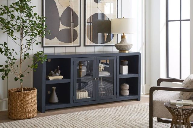 aspenhome® Taylor Malta Blue 71" Console-2