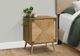 Monarch Specialties Inc. Light Walnut Accent Table-2