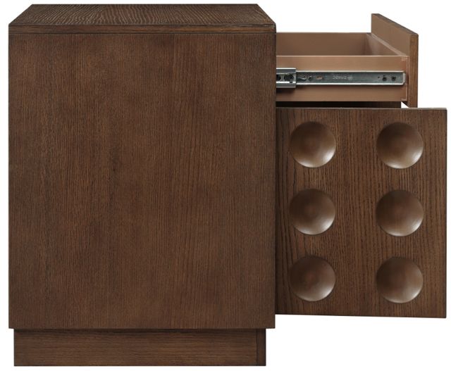 Meridian Furniture Compass Brown Nightstand-4