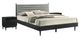 Armen Living Artemio 3-Piece Black Queen Bedroom Set-0