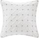 Olliix by INK+IVY White Jane Embroidered Euro Sham-0