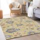 Dalyn™ Rug Company Hatay HY4 Gold 5'x8' Area Rug-4