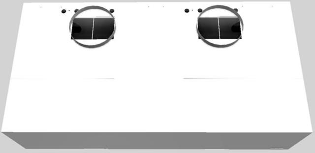Vent-A-Hood® 48" White Wall Mounted Range Hood-2
