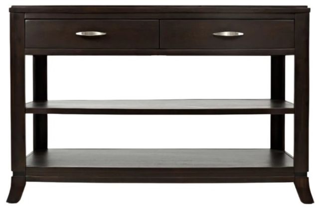 Jofran Inc. Downtown Merlot Console Sofa Table-1