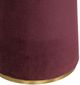 TOV Furniture Graham Burgundy Velvet Floor Lamp-4
