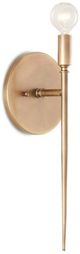 Currey & Company Bagno Bel Canto Antique Brass Wall Sconce-0