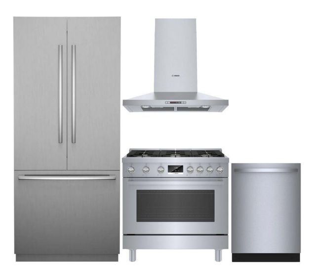 Bosch® 4 Piece Stainless Steel Package-0
