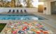 KAS Rugs Calla Ivory/Multi Leila 5'x7' Area Rug-5