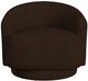 Elements International Mojave JH Chocolate Swivel Chair-2