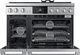 Dacor® 48'' Silver Stainless Smart Pro Style Dual Fuel Range with Embedded Griddle-1