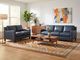Stone & Leigh Soho Marine Leather Loveseat-1