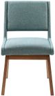 Olliix by INK+IVY Blue Set of 2 Boomerang Dining Chairs-1