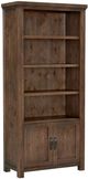 Legends Home Montana Dove Rustic Bookcase-0