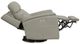 Flexsteel® View Dove Swivel Power Recliner with Power Headrest and Lumbar-4