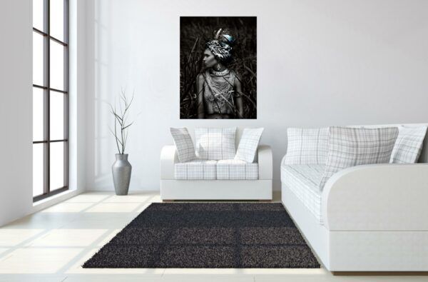 Classy Art Style 30 Floating Tempered Glass with Foil Wall Art-2