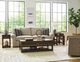 Hammary® Nyles Cocoa Rectangular Coffee Table-1