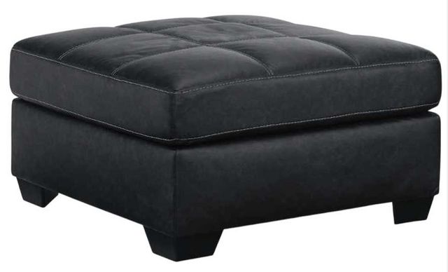 Benchcraft® Barlin Mills Carbon Accent Ottoman