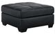 Benchcraft® Barlin Mills Carbon Accent Ottoman-0