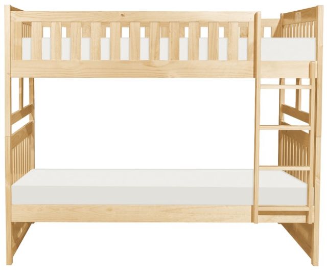 Homelegance® Bartly Natural Pine Full/Full Bunk Bed-2