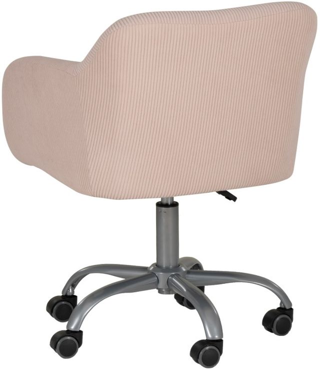 Linon Coco Pink Cord Office Chair-4
