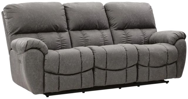 Signature Design by Ashley® Bakerstein Galaxy Power Reclining Sofa with Adjustable Headrest  -0