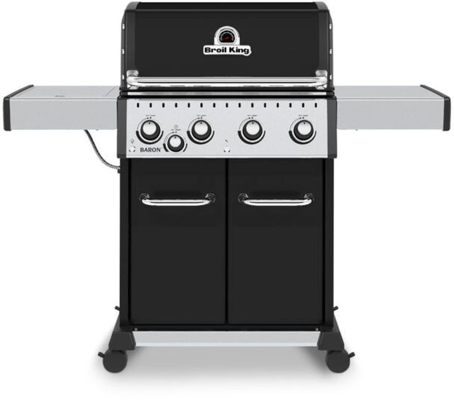 Broil King® Baron™ 440 PRO 2-Burner Black Freestanding Liquid Propane Gas Grill