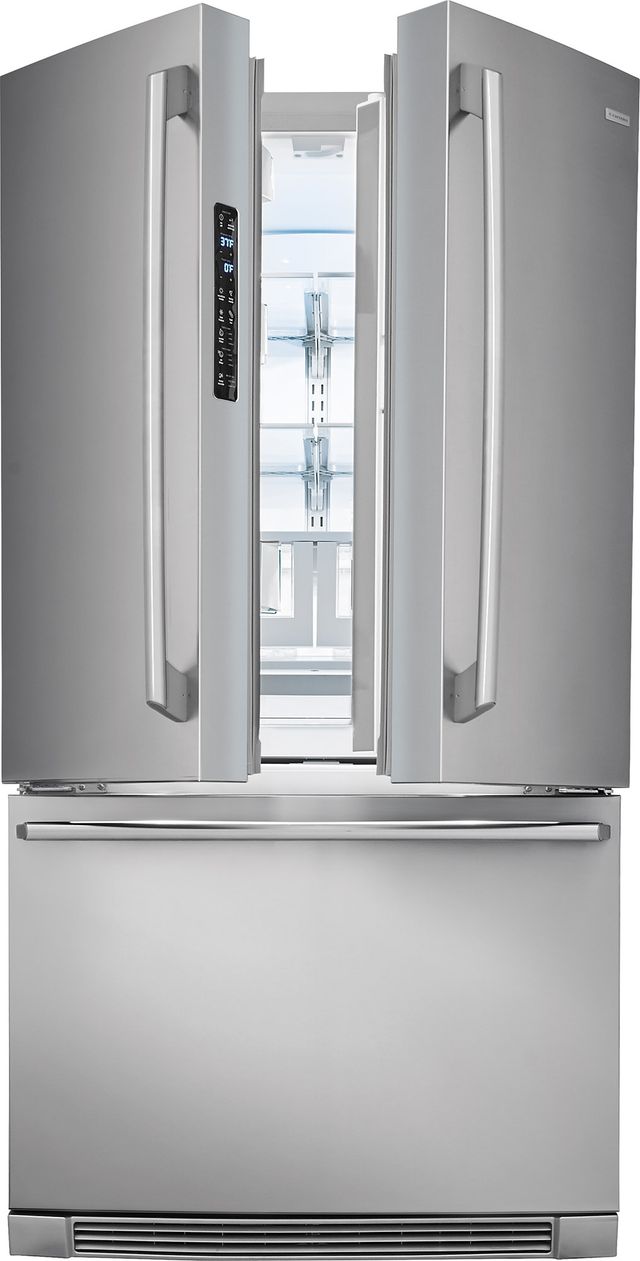 Clearance Electrolux 22.3 Cu. Ft. Stainless Steel Counter Depth French Door Refrigerator-2