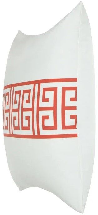Stylecraft Dann Foley Lifestyle Red/White Pillow-1