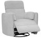 Parker House® Radius Angora Linen Manual Swivel Recliner-1