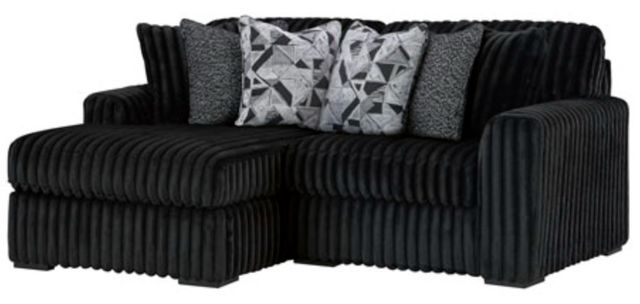 Signature Design by Ashley® Midnight-Madness 2-Piece Onyx Left-Arm Facing Sectional and Chaise-0