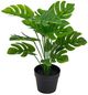 A & B Home Green 10" Leaves with Pot-1