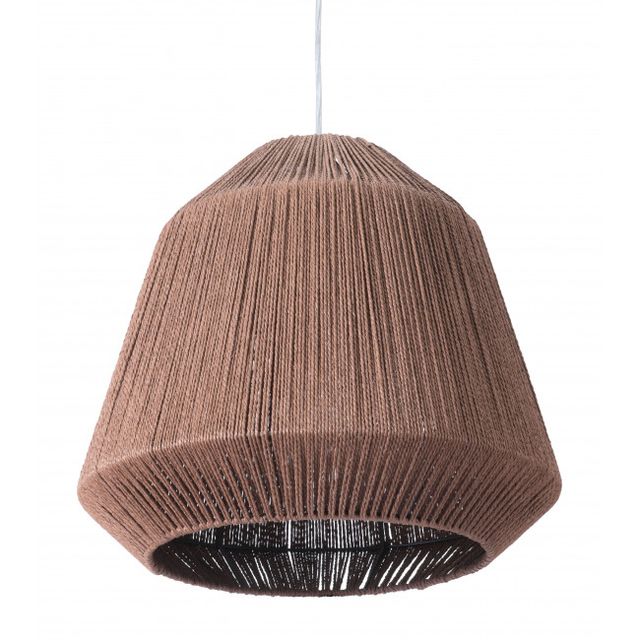 Zuo® Modern Impala Brown Ceiling Lamp-2