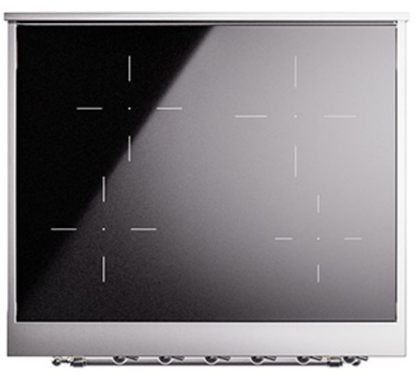 Ilve® Nostalgie II Series 30" Antique White Pro Style Induction Range-2