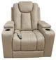 Signature Design by Ashley® Elevate Edges Coin Manual Glider Recliner -0