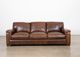 Soft Line Dallas Chestnut All Leather Sofa-1