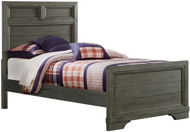 Westwood Design Foundry Brushed Pewter Youth Twin Panel Bed-0