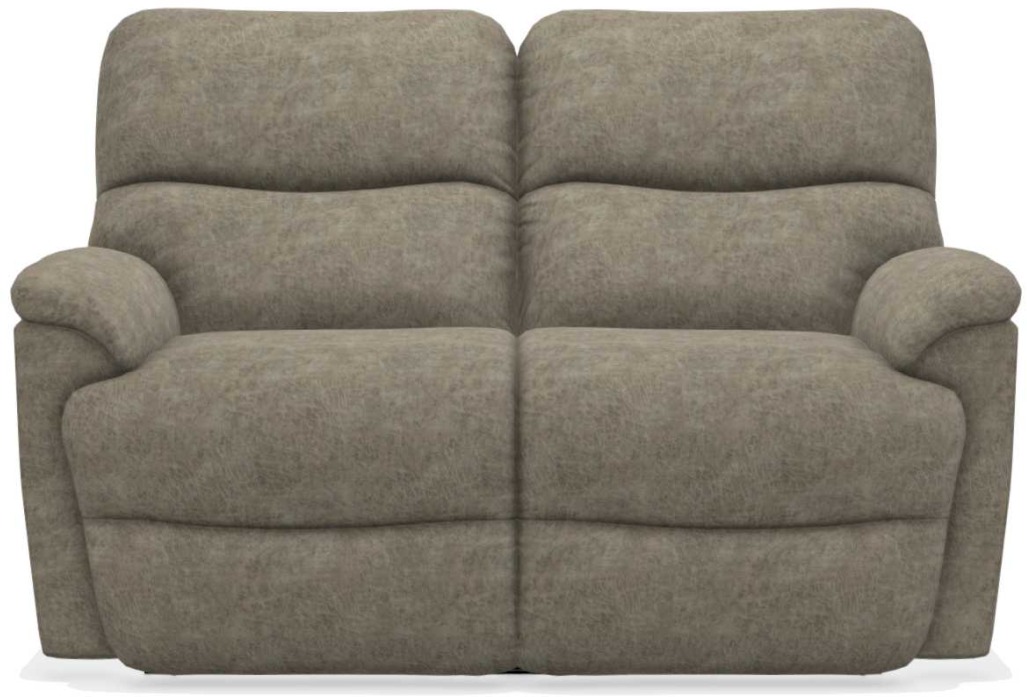 La-Z-Boy® Trouper La-Z-Time® Sable Reclining Loveseat | Kubin's