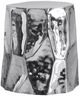 TOV Furniture Forma Chrome Side Table-0