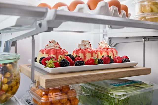 KitchenAid® 36 in. 20.0 Cu. Ft. PrintShield™ Stainless Steel Counter Depth French Door Refrigerator-9