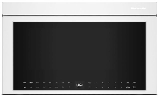 KitchenAid® 1.1 Cu. Ft. White Over The Range Microwave-0