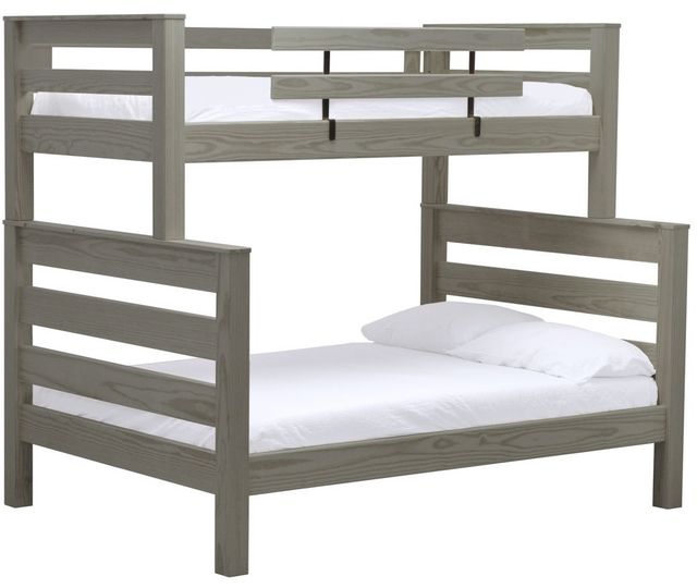 Crate Designs™ Furniture Storm Twin/Full Timber Frame Bunk Bed-0