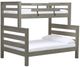Crate Designs™ Furniture Storm Twin/Full Timber Frame Bunk Bed-0