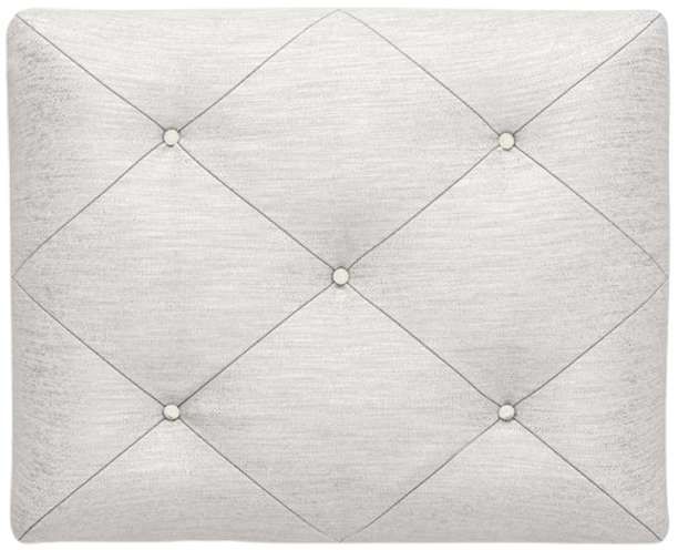 Signature Design by Ashley® Maylilly White Upholstered Vanity Stool-3