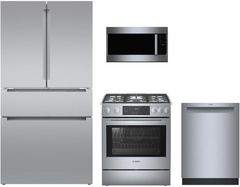 Bosch 4 Piece Stainless Steel Kitchen Package