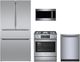 Bosch 4 Piece Stainless Steel Kitchen Package-0