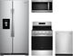 Whirlpool® 4 Piece Fingerprint Resistant Stainless Steel Kitchen Package-0