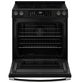 GE® 600 Series 30" Black Slate Slide-In Electric Range-2