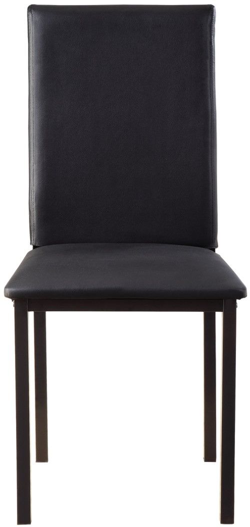 Homelegance® Tempe Black Upholstered Dining Side Chair-2