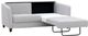 Luonto® Furniture Monika Gray Queen Loveseat Sleeper-1